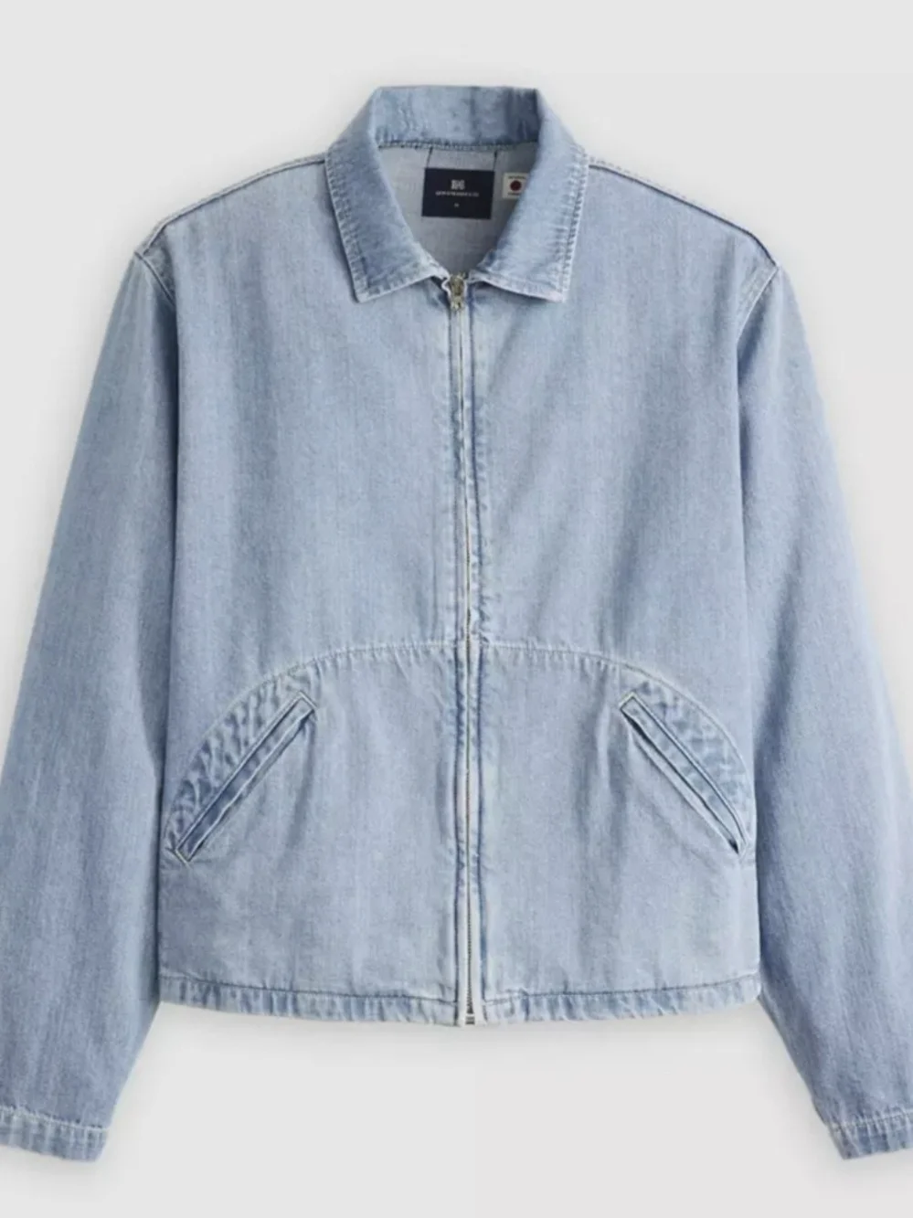 Levi's Light Wash Denim Zip Jacket